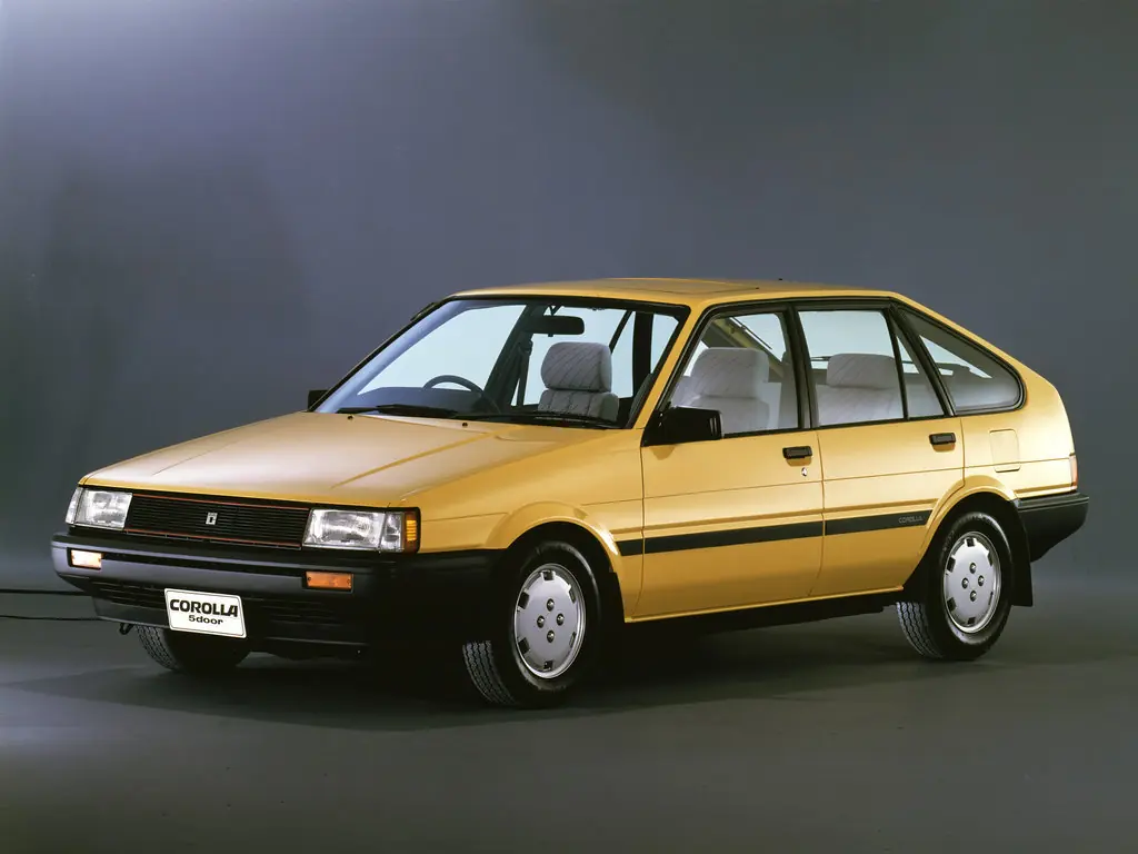 Toyota Corolla (AE81, AE82, CE80) 5 поколение, хэтчбек 5 дв. (05.1983 - 04.1985)